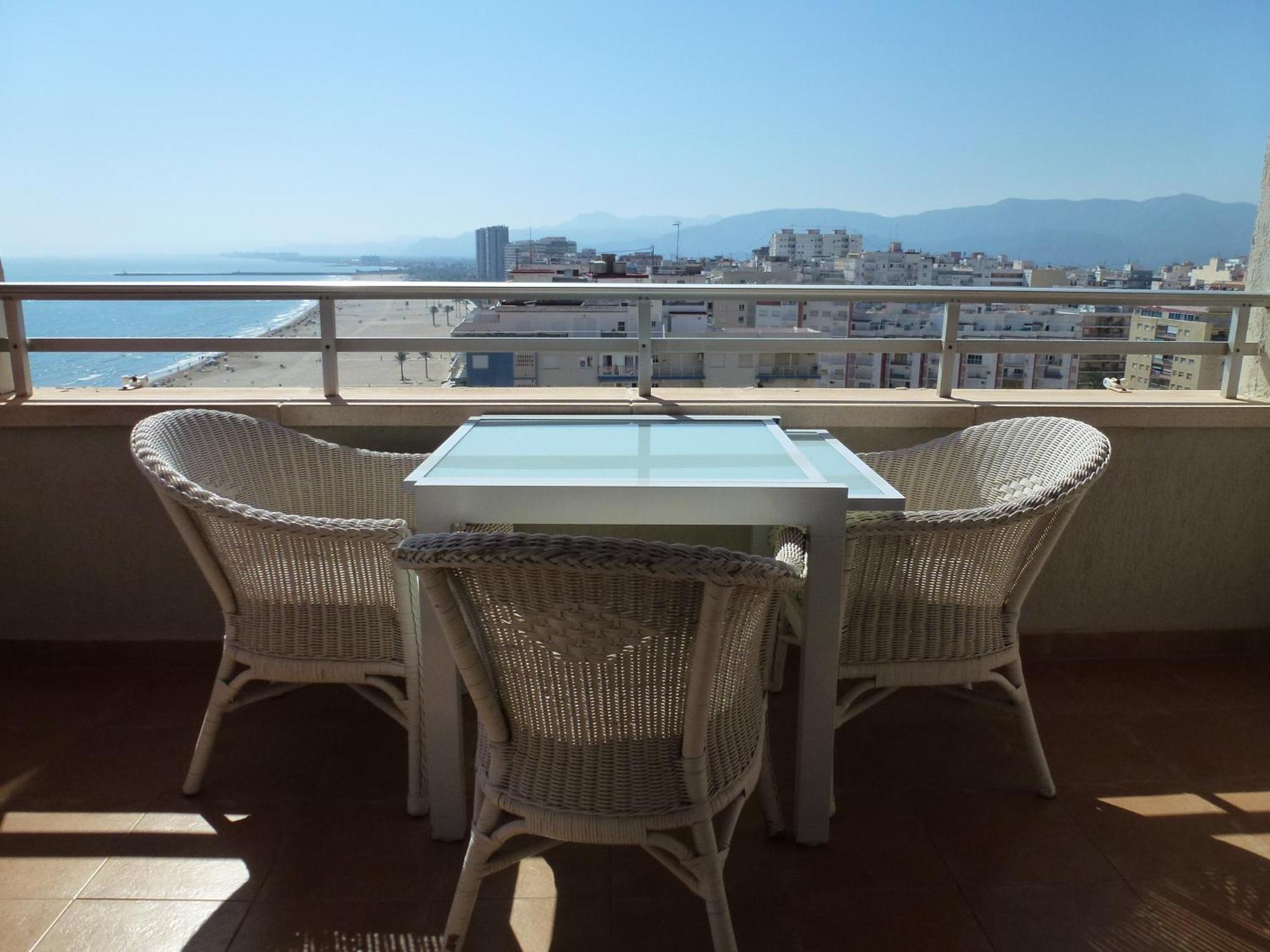 쿠엘라 Espectacular Terraza Y Vistas En 1A Linea De Playa 아파트 외부 사진